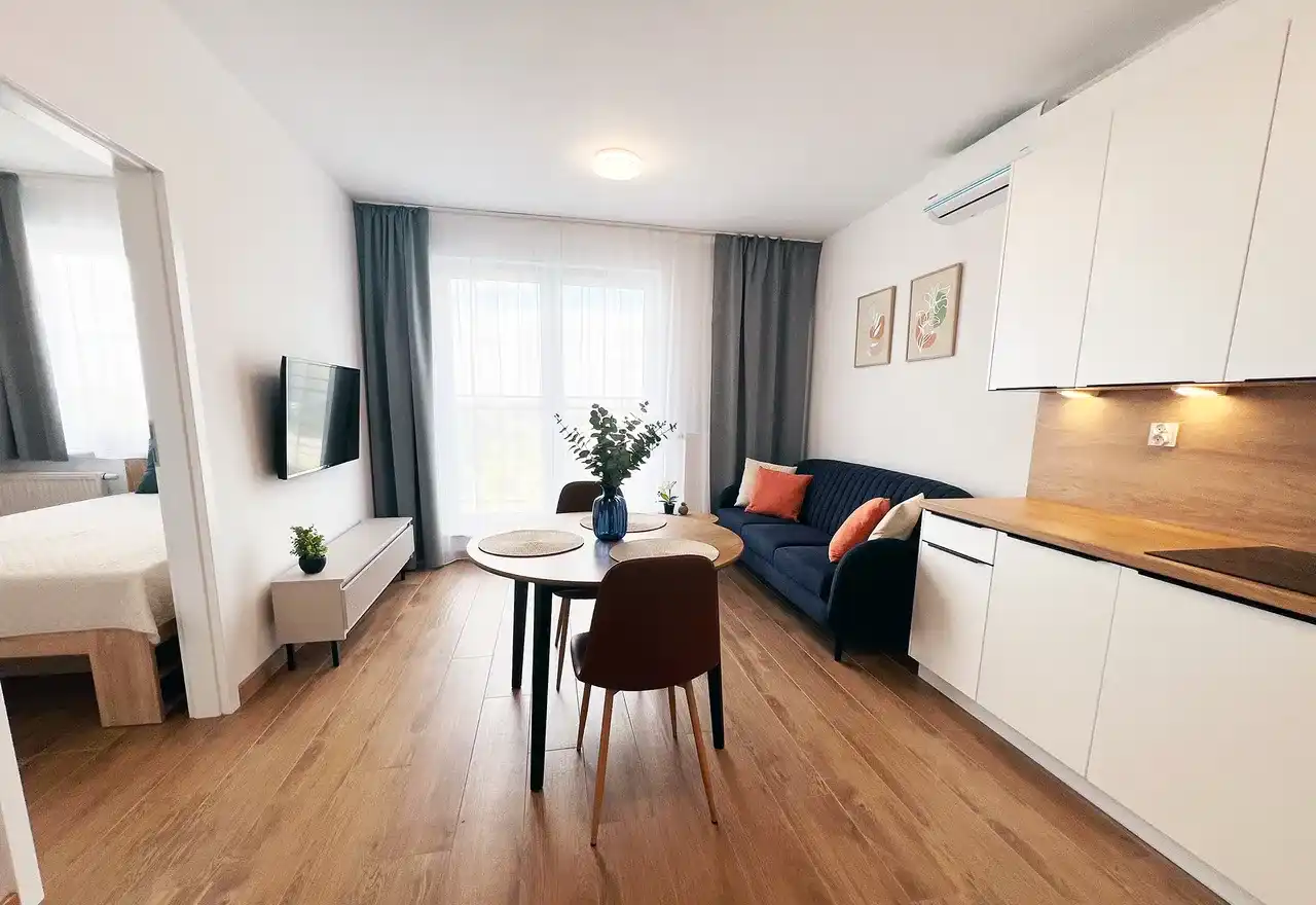 NOWY komfortowy apartament. Pierwszy najem, klimatyzacja. Faktura VAT - zdjęcie 5