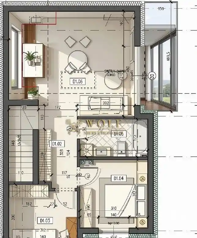 Nowoczesny apartament z ogródkiem w Nowym Chechle - zdjęcie 7