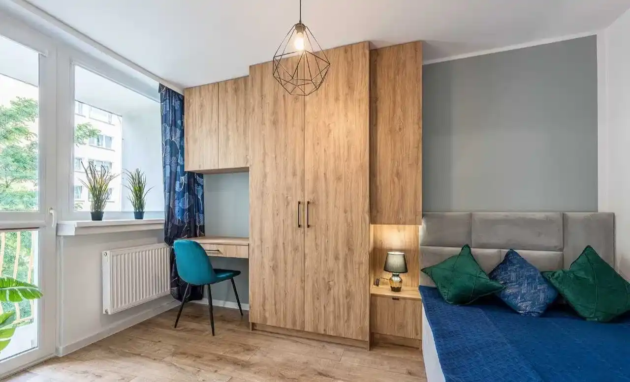 Do wynajęcia od zaraz – 2-pokojowe mieszkanie 37 m², Łódź Górna, ul. Kossaka 25 - zdjęcie 3