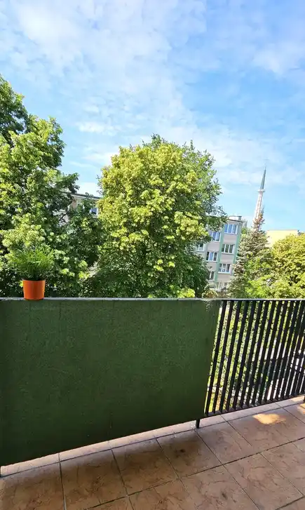 Pokój z balkonem w mieszkaniu 3-pokojowym w Gdańsku - zdjęcie 8