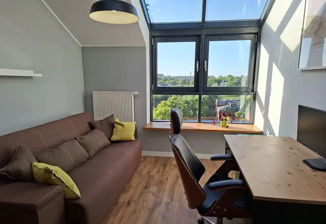 Warszawa - Dwupoziomowy loft z tarasem i widokiem - zdjęcie 8