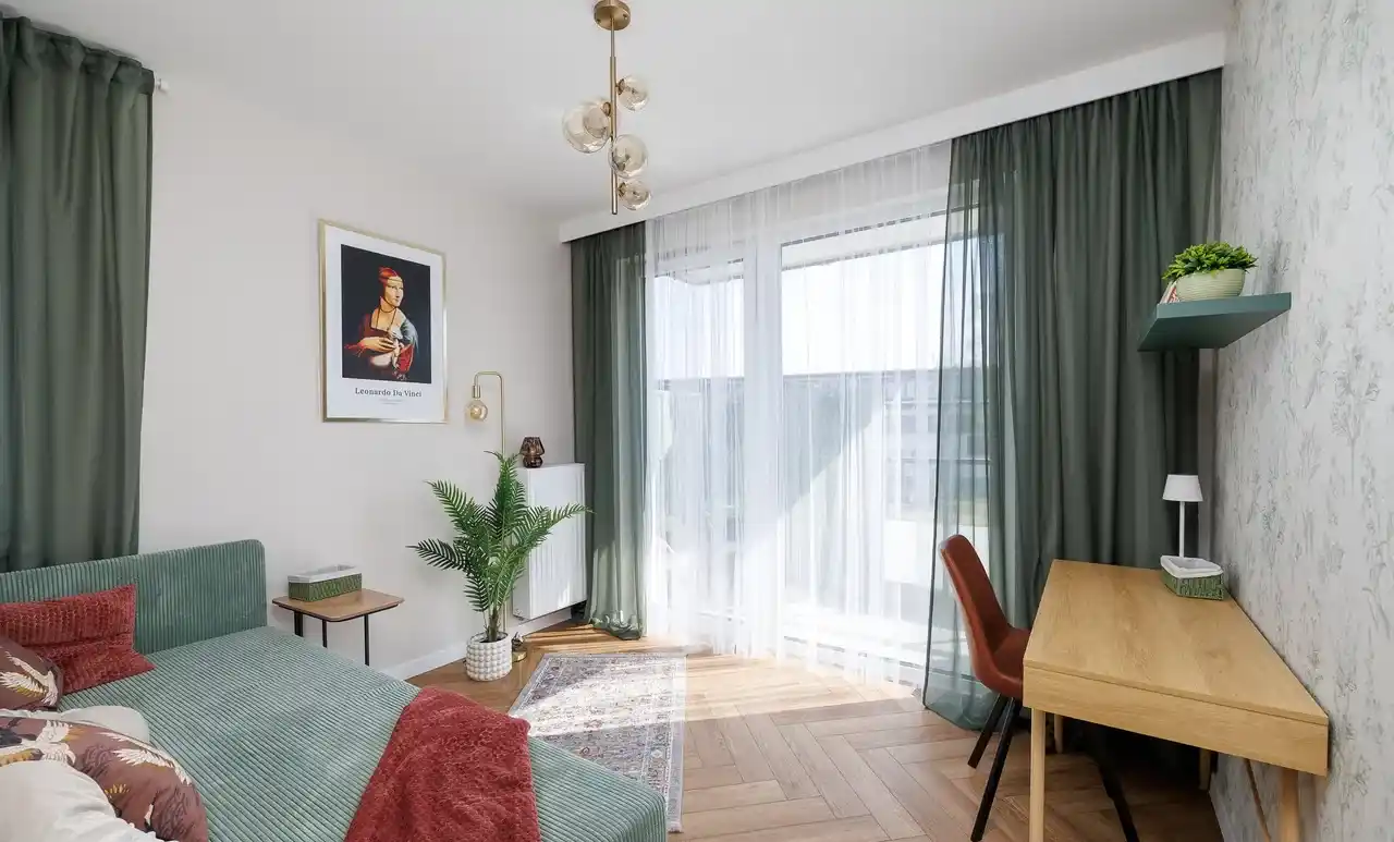 Pokój 10 m² w nowym Mieszkaniu, wysoki standard, klimatyzacja - Rocha