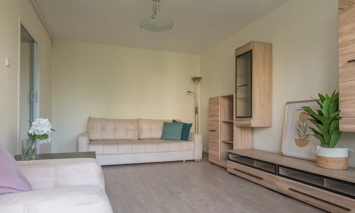 0% prowizji. Saska Kępa: loggia, oddzielna kuchnia, jasne wnętrze - zdjęcie 6