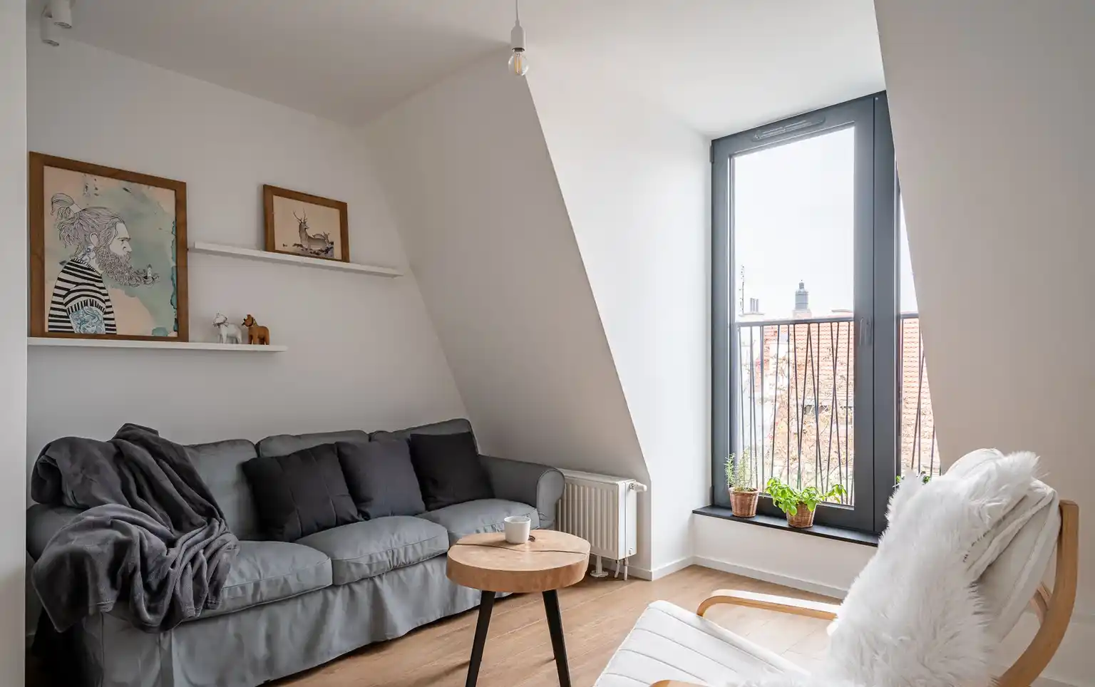 Przytulny apartament w centrum. Sloneczny taras. - zdjęcie 3
