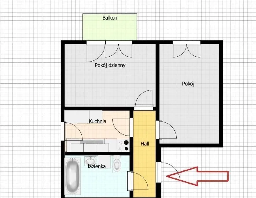 2-pokojowe z dużym balkonem | os. Batorego - zdjęcie 8