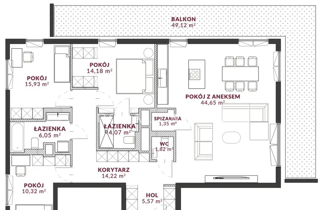 Industrialny Apartament z balkonem | Elektrownia - zdjęcie 9