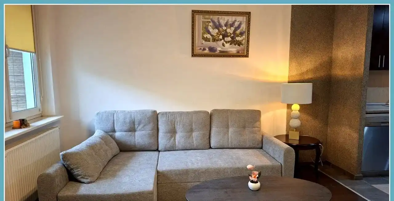 Ciche mieszkanie 2-pokojowe z balkonem i garażem na Mokotowie