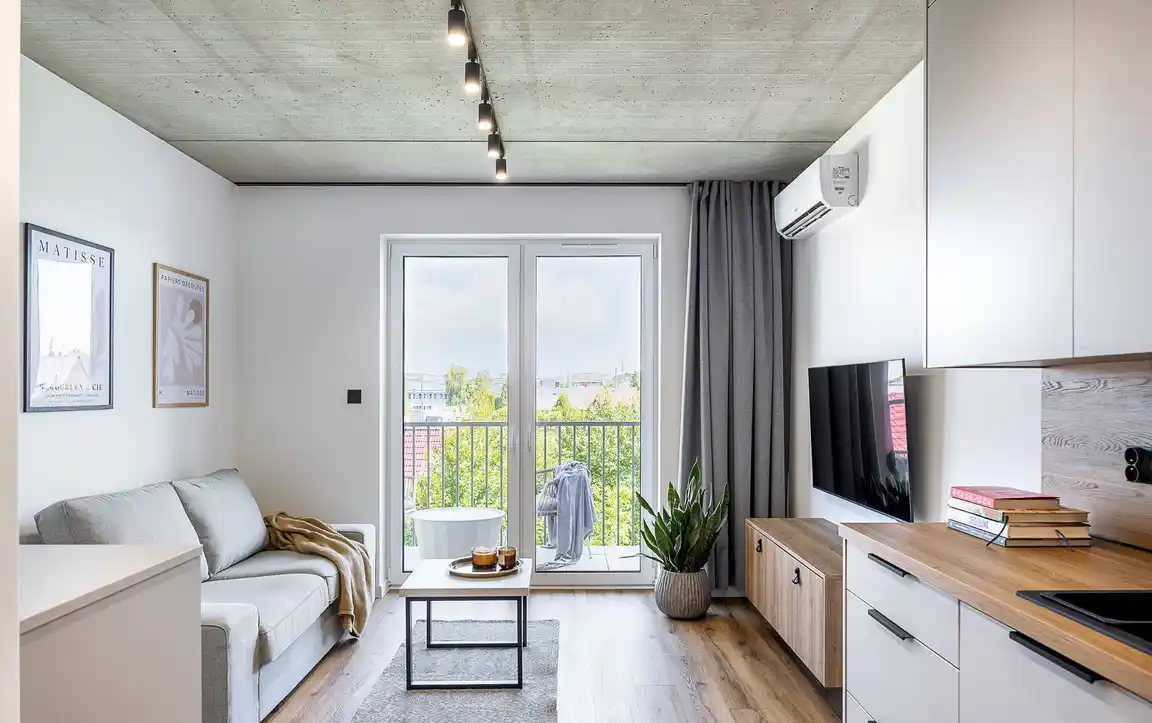 Nowe, komfortowe 2 Pokojowe / Balkon, Klimatyzacja,Miejsce Parkingowe - zdjęcie 8