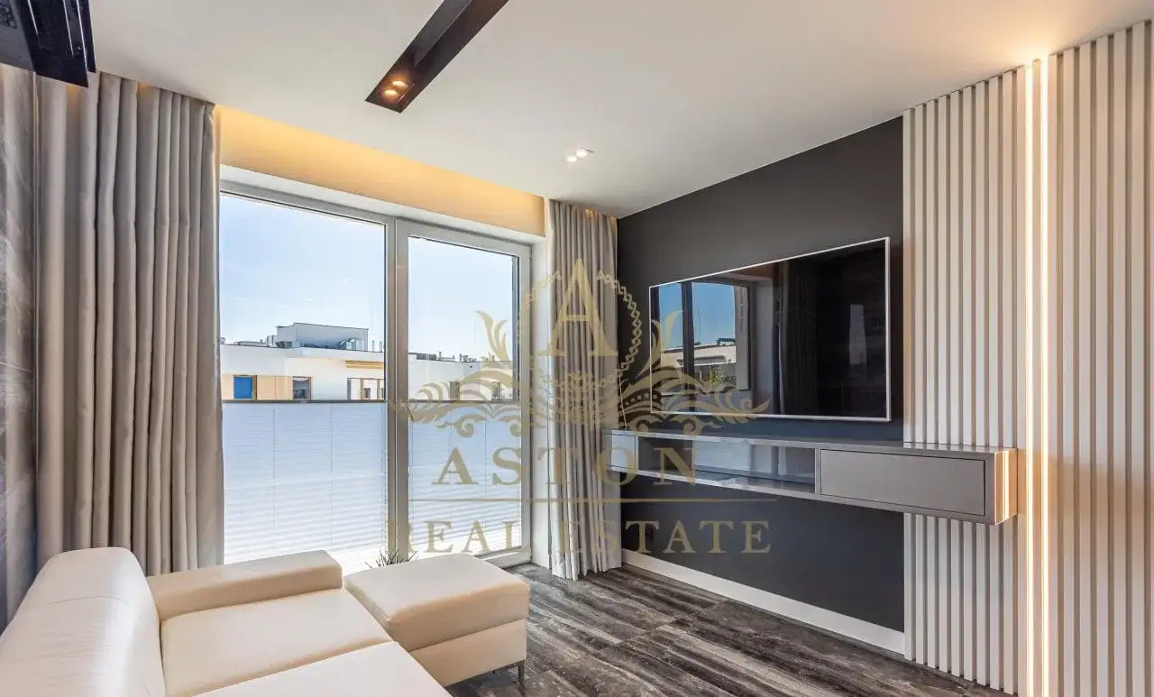 Nowoczesny apartament z tarasem na Mokotowie - zdjęcie 2