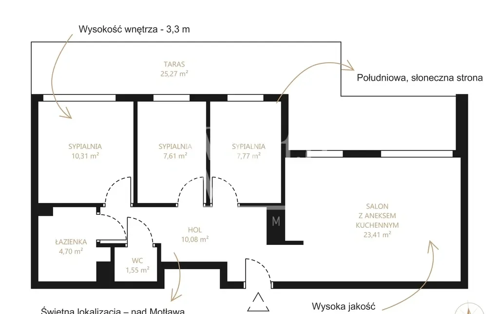Apartament Premium I 4 pokoje I Nadmotławie - zdjęcie 5