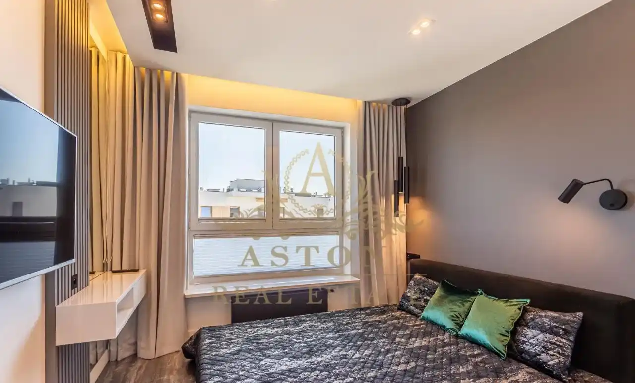Nowoczesny apartament z tarasem na Mokotowie - zdjęcie 8