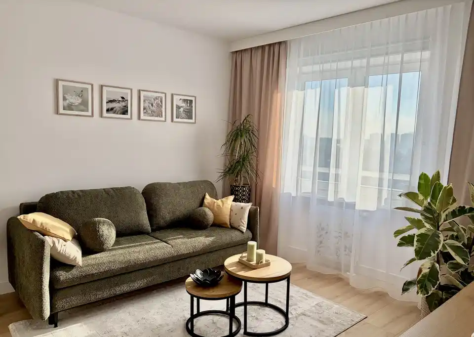 2 pokoje | GARAŻ | Park nad Balatonem | 20 min Centrum | 11 piętro