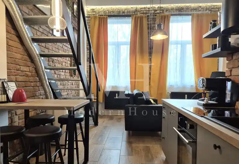 Stylowe mieszkanie z antresolą przy Lipowej - zdjęcie 4