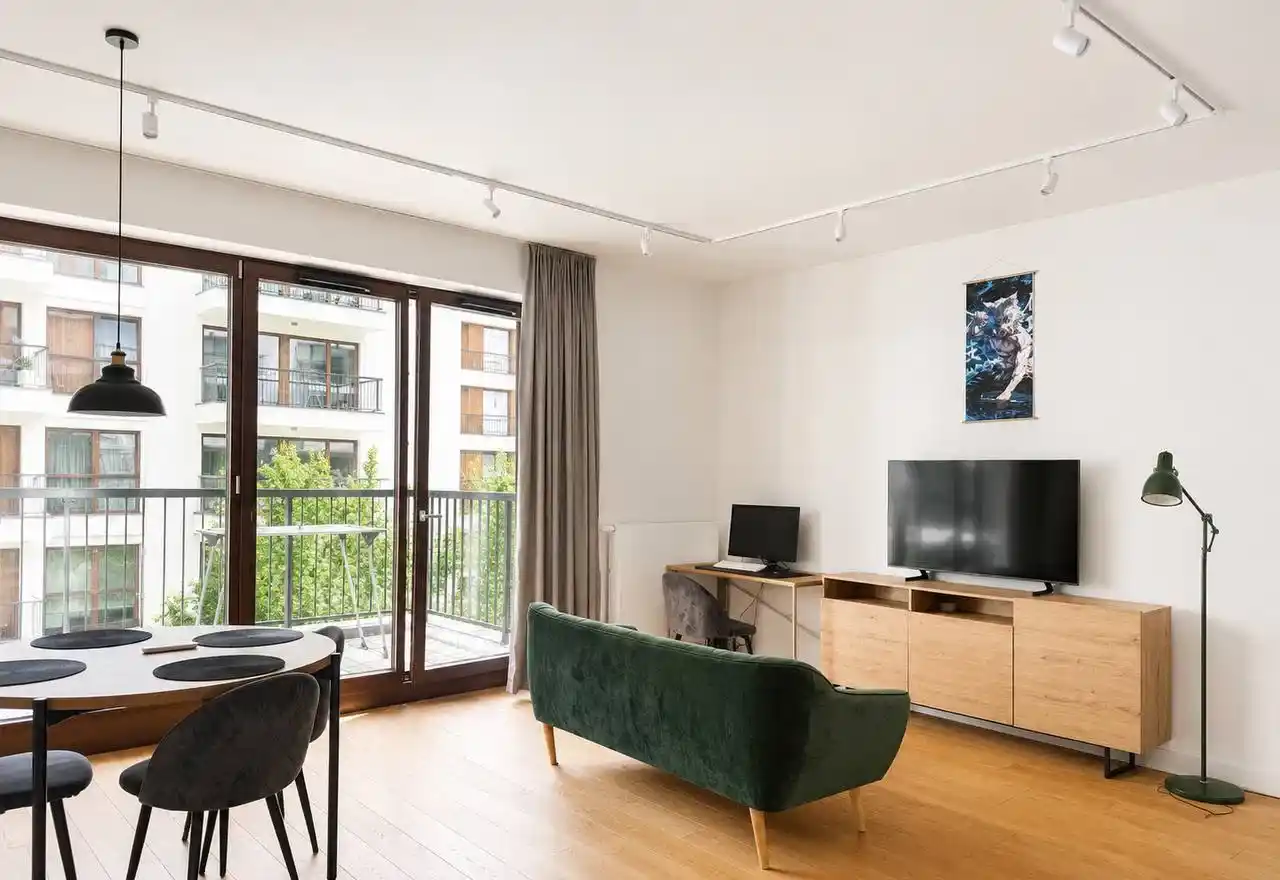 Browary Warszawskie | stylowy apartament 48 m² z balkonem