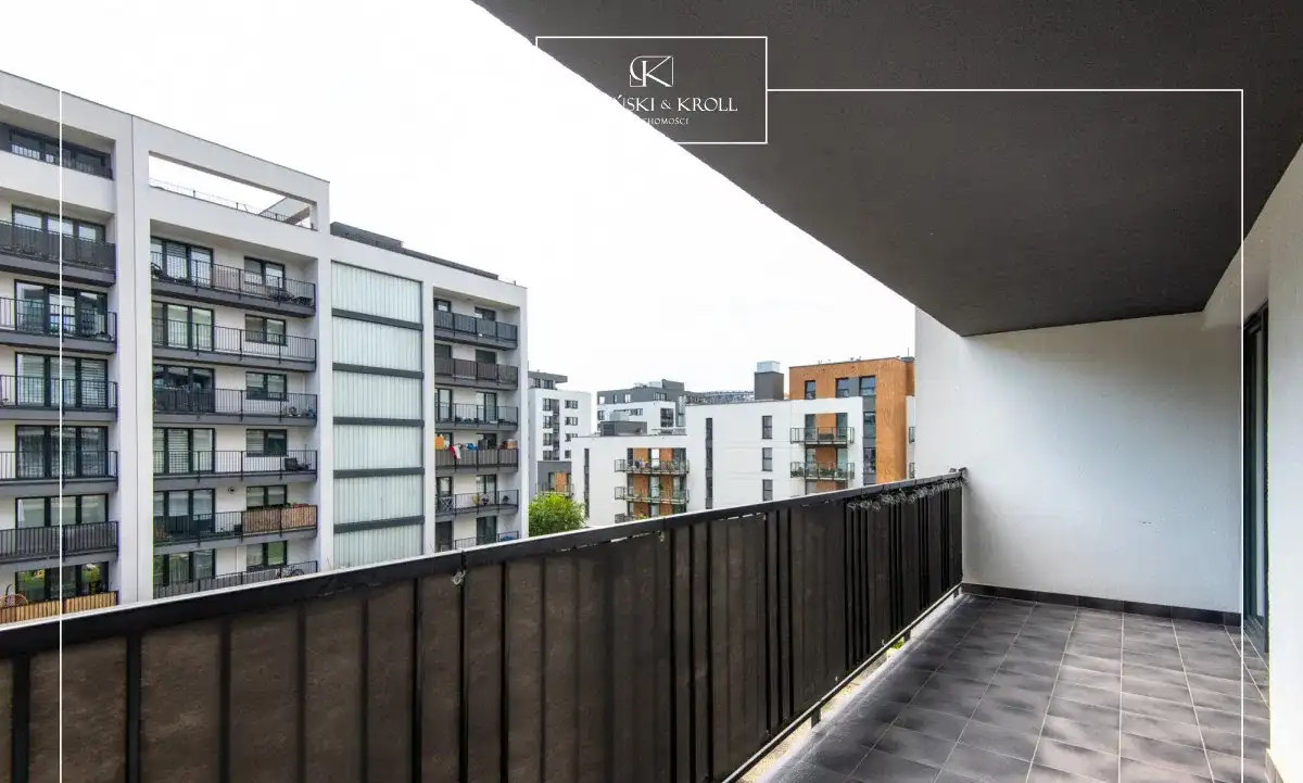Duży Balkon | Przestronny Salon | 2 Pokoje - zdjęcie 10