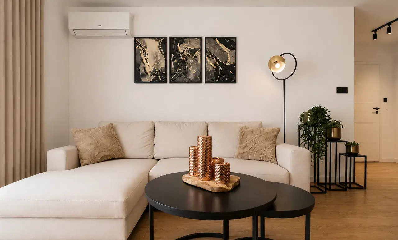 Komfortowe 2 pokoje | 47 m² | Balkon 9 m² | Klimatyzacja | Jagodno