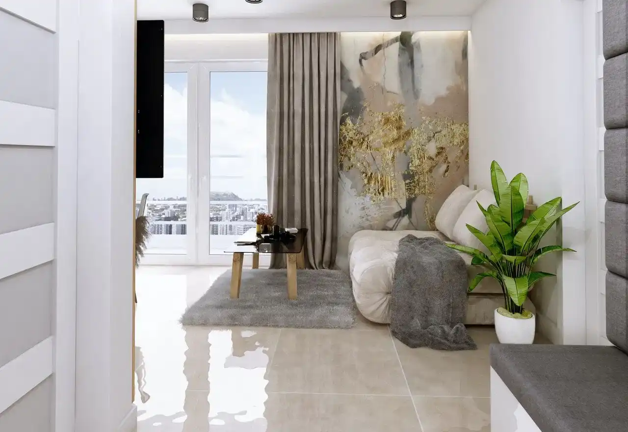 Mieszkanie Apartament Plaza Tower 2-pokoje Centrum - zdjęcie 2