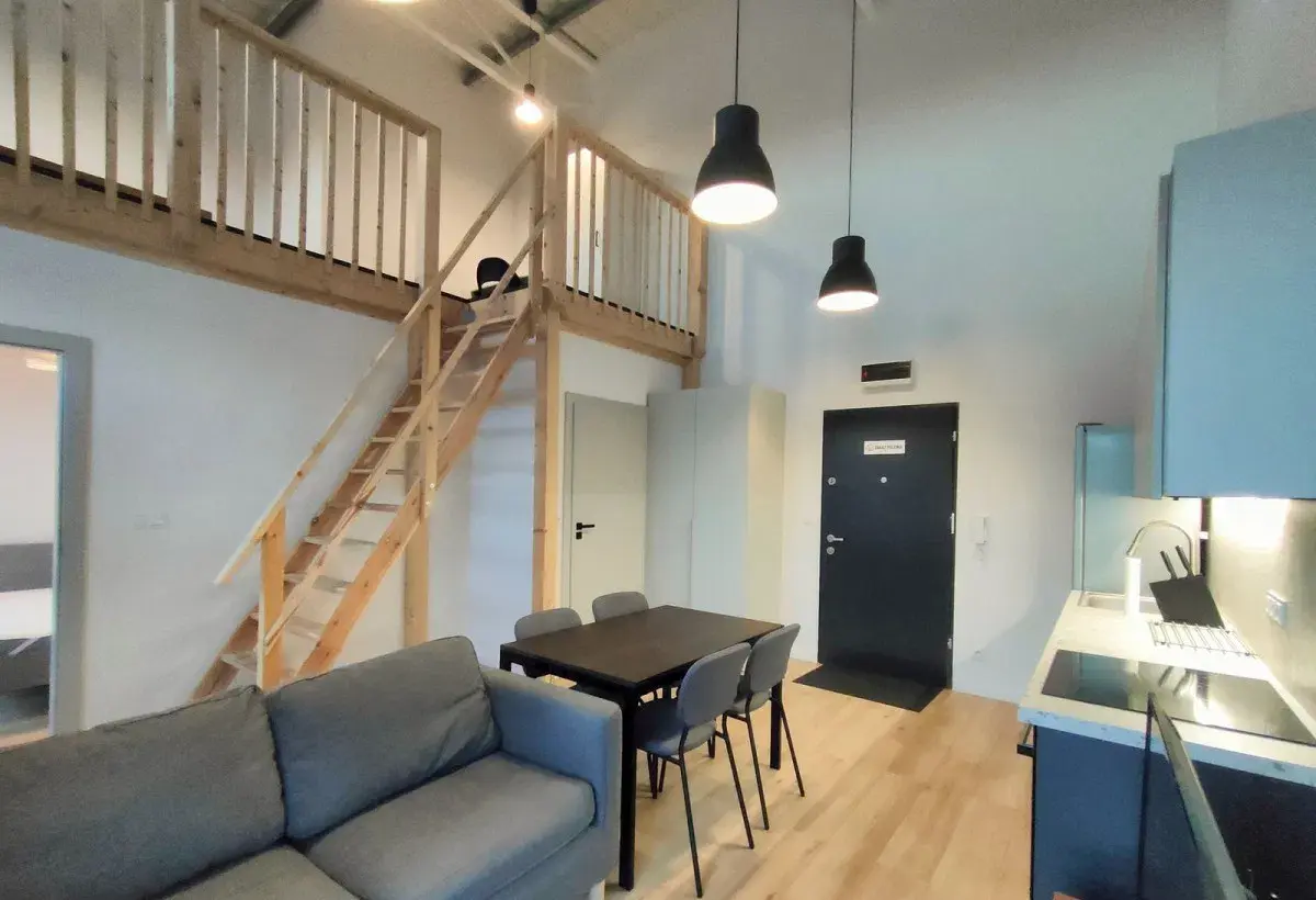 Nowoczesny apartament 2-pokojowy z antresolą