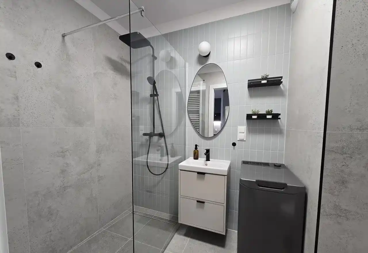 Nowe 2 pokoje | Klimatyzacja | Balkon 10m² | Centrum | Garaż - zdjęcie 6