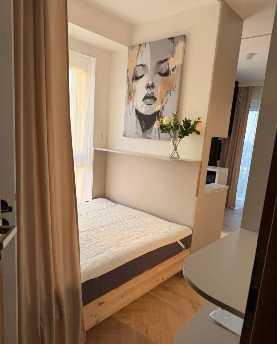 Nowoczesna kawalerka 22 m² | Hallera 204 | Balkon - zdjęcie 7