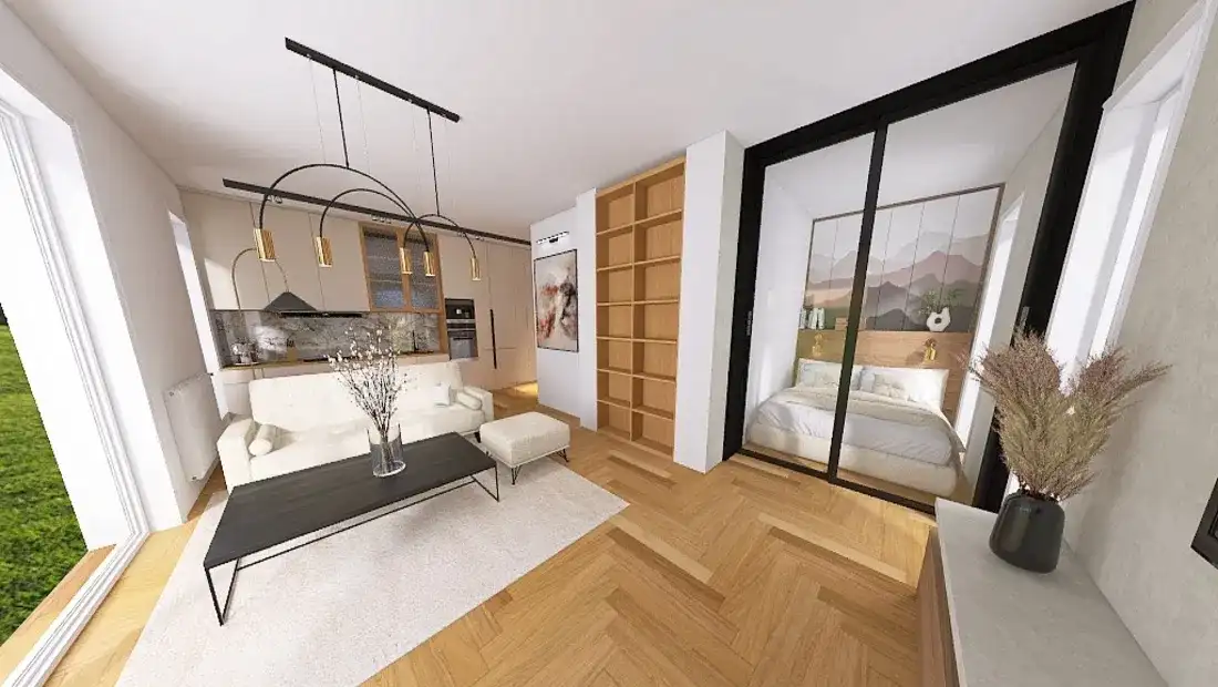 Nowe 2 pokoje | M. Residence | OGRÓD 80 m² | Pierwszy najem | Parking