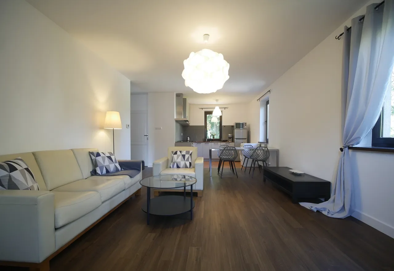 Apartament dwupoziomowy 108m2 w zielonej okolicy niedaleko ISK Kraków - zdjęcie 9