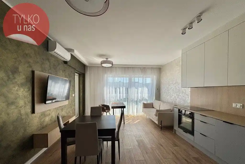 Nowoczesne 2-pokojowe mieszkanie z klimatyzacją i balkonem w Katowicach