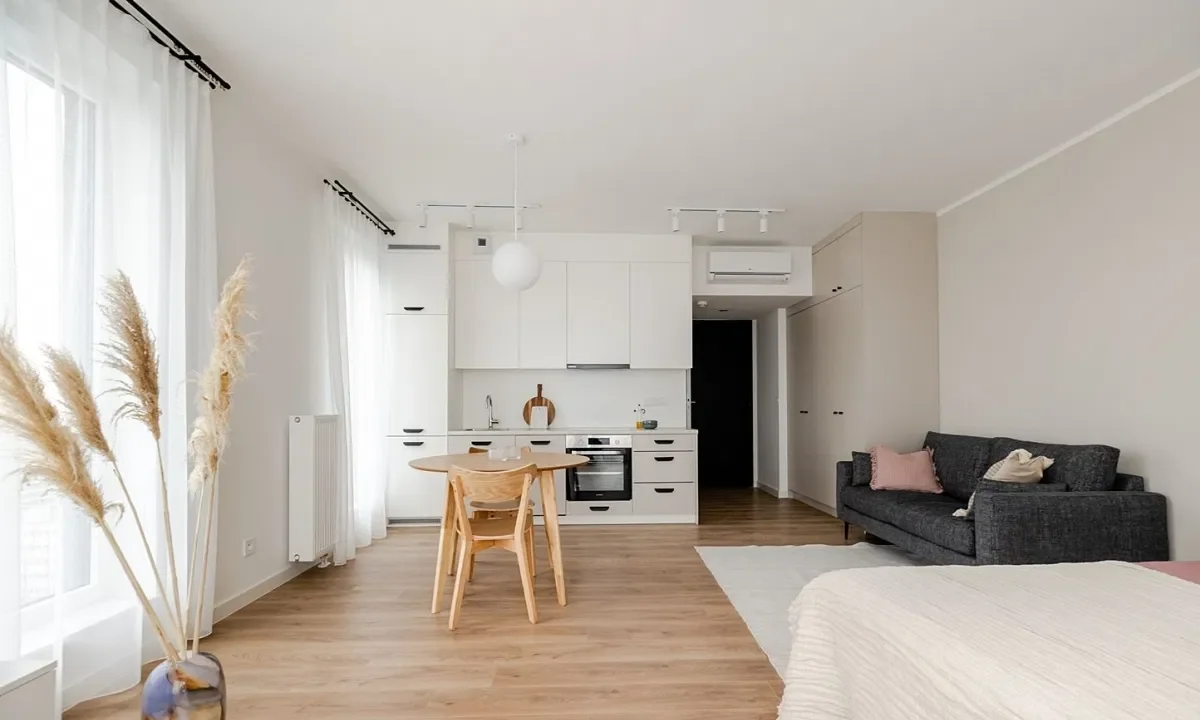 Studio 38 m2 w apartamentowcu z 2022 r., z klimatyzacją - zdjęcie 2