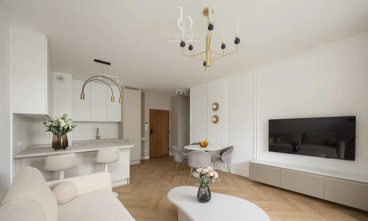 Apartament z balkonem i garażem w inwestycji Modern Mokotów - zdjęcie 3