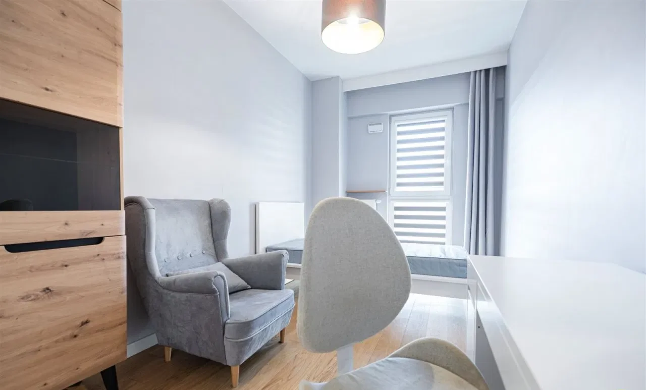 Apartament 3 pokoje z klimatyzacją i tarasem w centrum Łodzi - zdjęcie 9