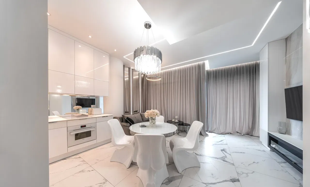 Luksusowy apartament 44 m2 umeblowany Hanza Tower 14 piętro balkon - zdjęcie 10