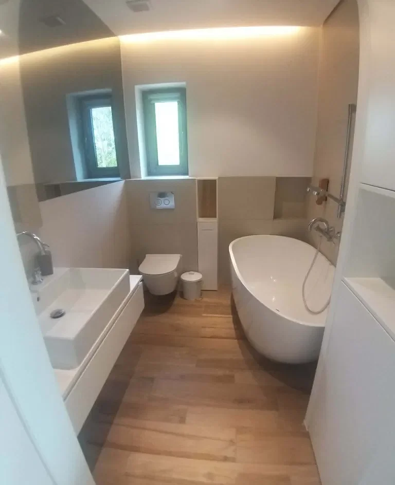 Dom z sauną, jacuzzi. Duży ogród, widok na Jeziorak - pierwsza linia. - zdjęcie 8