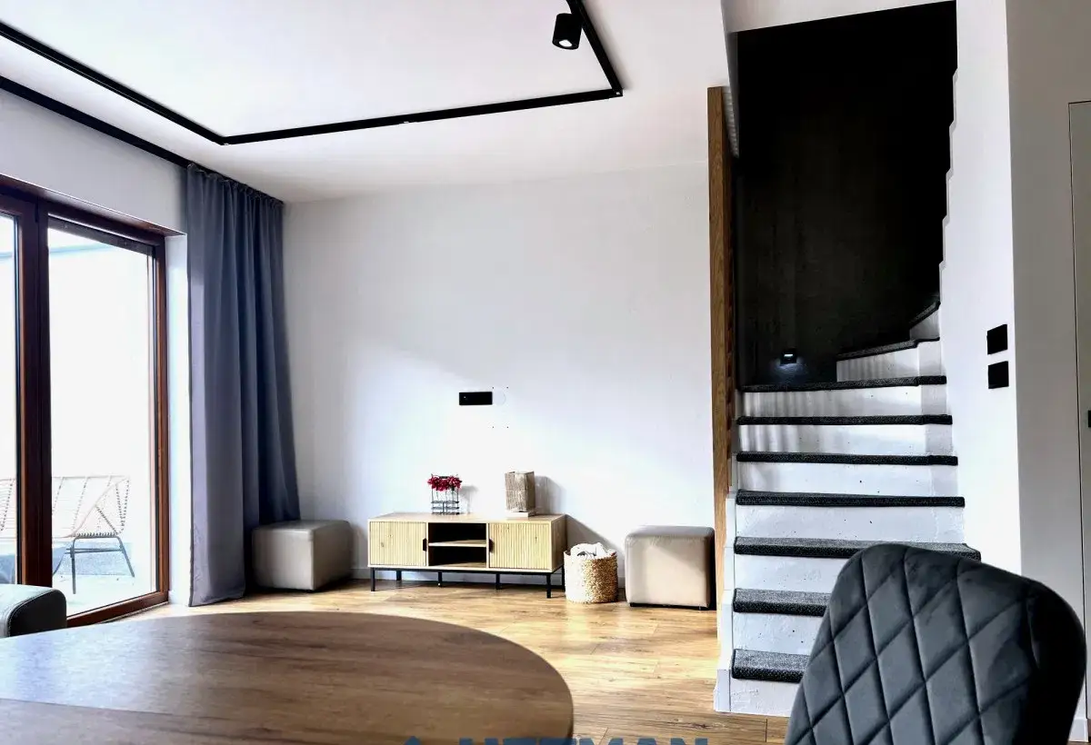 Wiry, 3 pokoje, bliźniak z ogródkiem, loftowy styl - zdjęcie 3