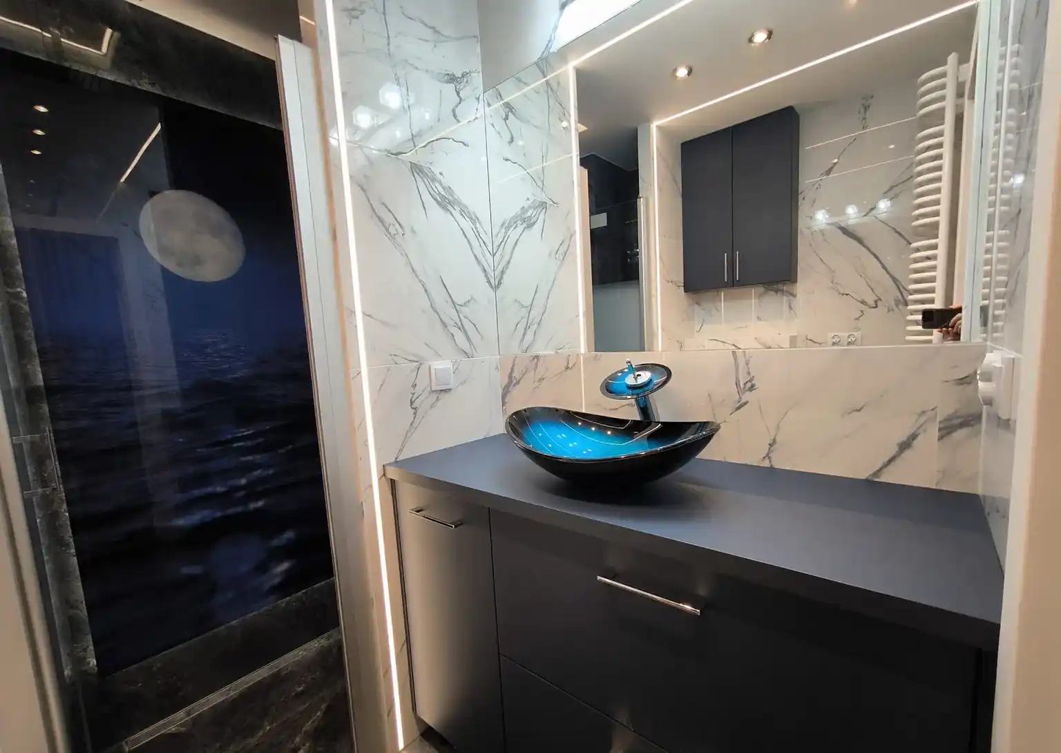 Nowy piękny 4pok apartament  2łazienki, klima, sauna, hydromasaż wanna - zdjęcie 6
