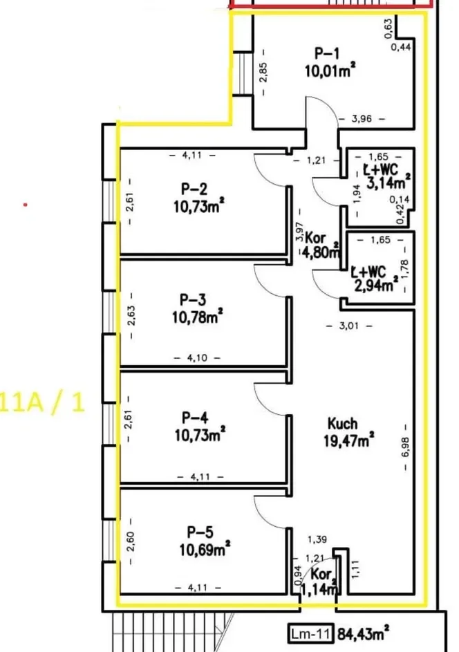 Pokój 1-os w wyremontowanym mieszkaniu na Łazarzu - zdjęcie 6