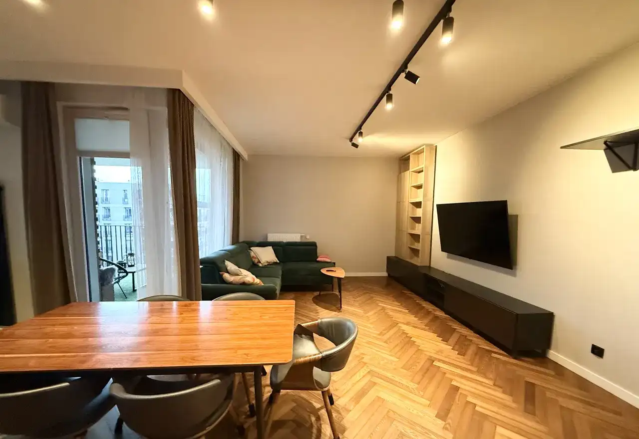 Przestronny apartament na Woli | 2 BALKONY| 2 ŁAZIENKI | KLIMATYZACJA - zdjęcie 5