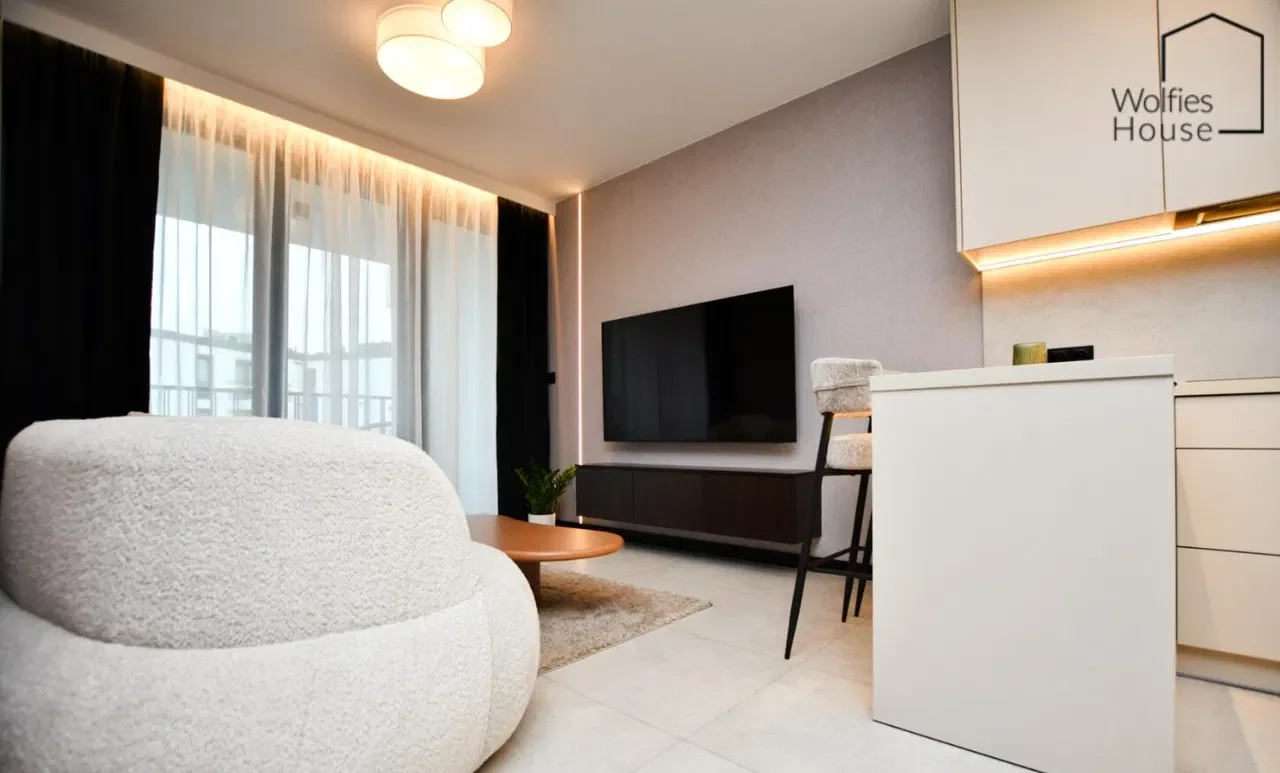 Nowe mieszkanie 2 POK. 38m2 Mogilska Klima Balkon ENG - zdjęcie 3