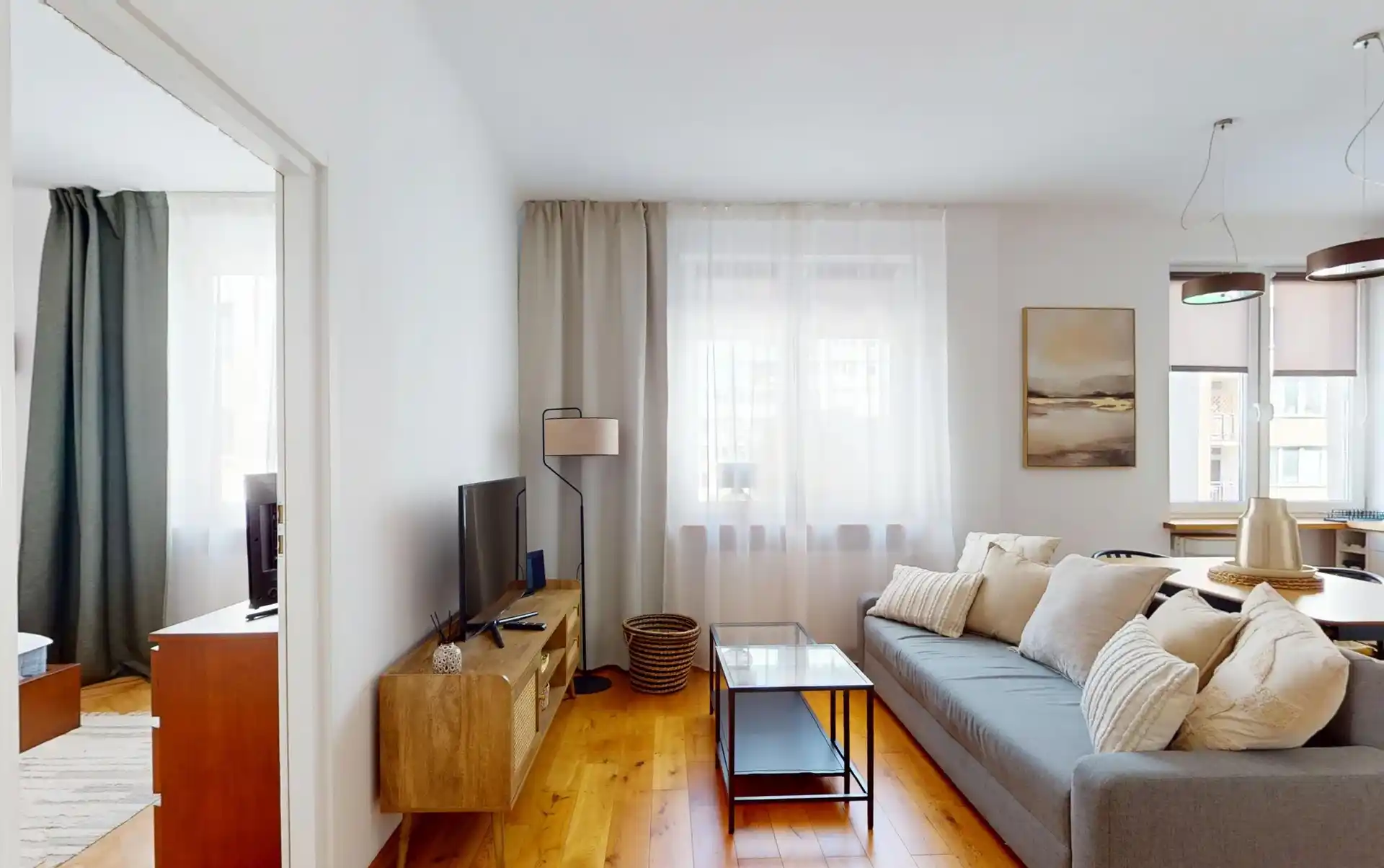 2 pokoje po remoncie | 49 m² | Stary Mokotów | 2 garderoby | pralnia - zdjęcie 6