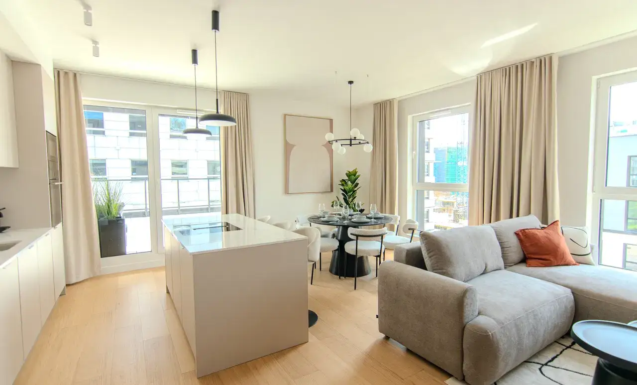 Czteropokojowy apartament na Mokotowie - zdjęcie 6