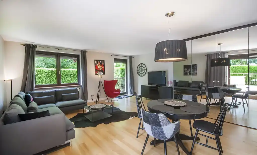 Apartament przy Rudawie i Błoniach, Kasztelańska, 95 m², taras i ogród - zdjęcie 2