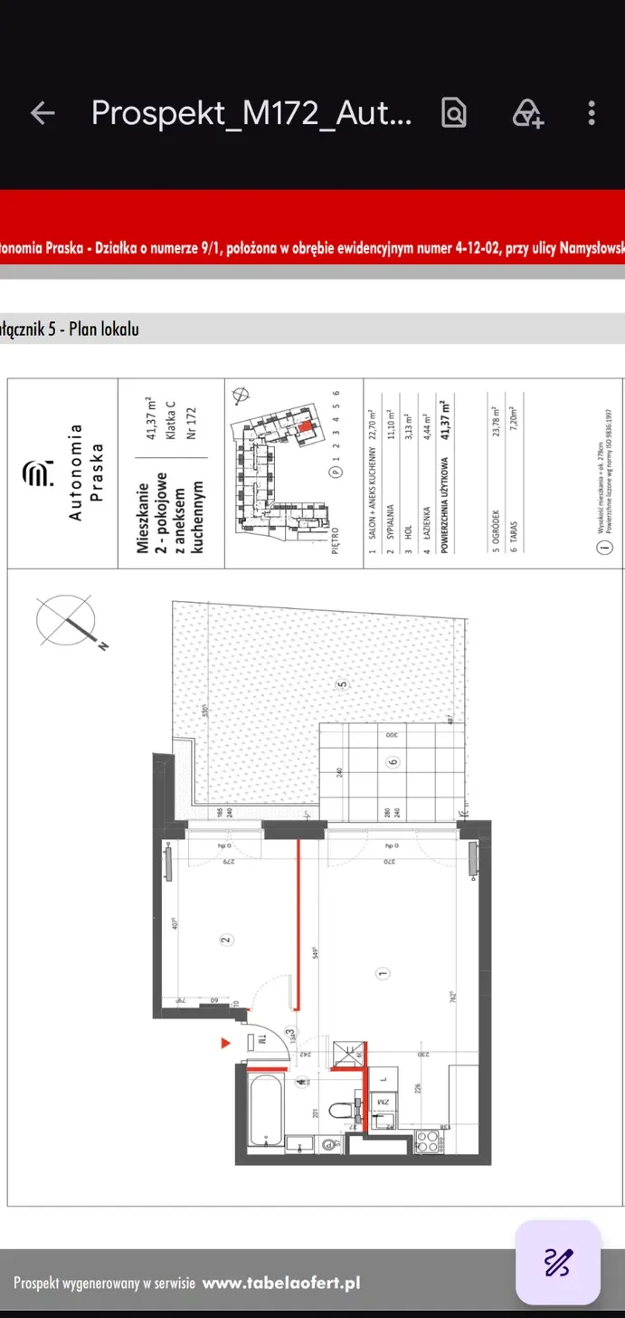 Unikalne 2 pokoje (41 m²) z prywatnym ogródkiem 30 m² | Praga-Północ - zdjęcie 10