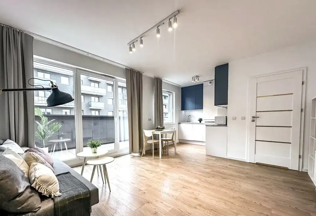 ul. Mieszczańska_nowoczesna_kawalerka_balkon - zdjęcie 3