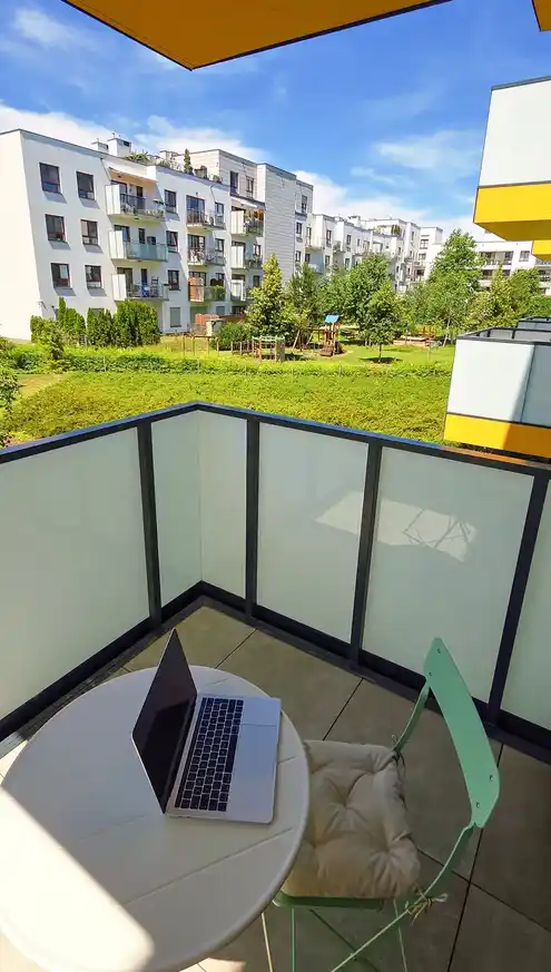Piękna, jasna kawalerka w centrum miasteczka Wilanów - zdjęcie 7