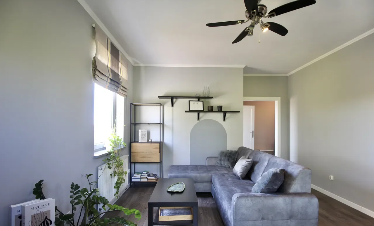 PL/RU/ENG Dwupokojowe mieszkanie 48 m2/Parking za szlabanem/Balkon - zdjęcie 2