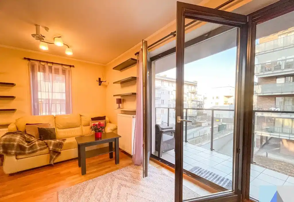 Nowoczesne, patio, garaż, duży BALKON! 2 sypialnie + salon z aneksem - zdjęcie 2
