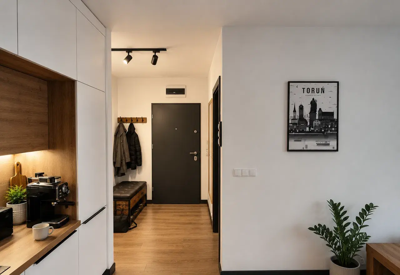 Apartament klasy premium 49 m² z garażem i balkonem w Toruniu - zdjęcie 7