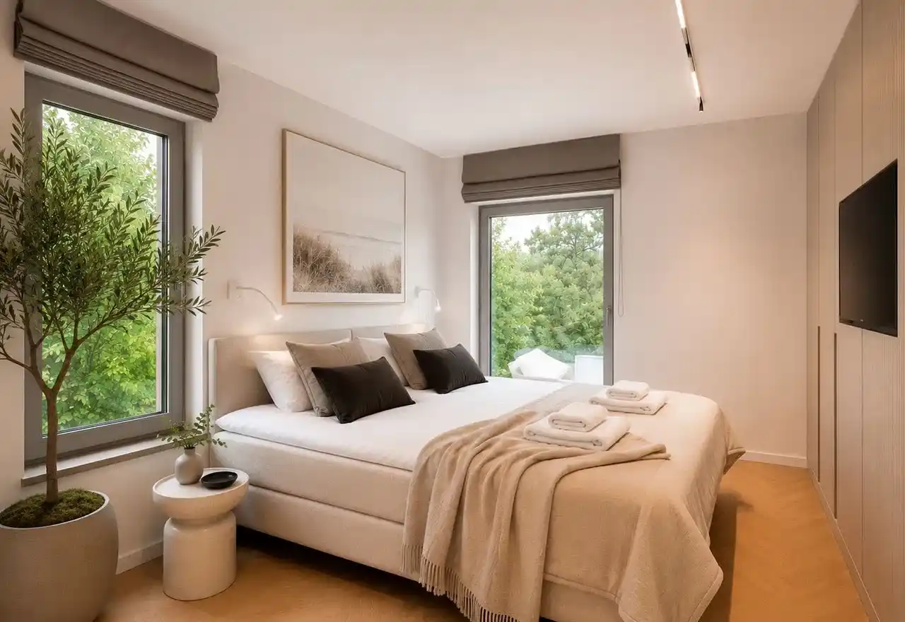 Apartament Villa Bursztyn Jurata - 80 m2 z klimatyzacją i dwoma miejscami parkingowymi - zdjęcie 4