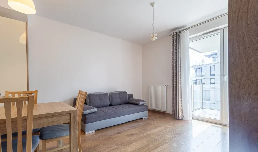 *Riverside* Zabłocie, 44 m2, 2 pokoje, balkon - zdjęcie 4