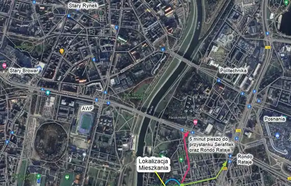 Pokój dla dziewczyny w Poznaniu, Rataje - zdjęcie 3