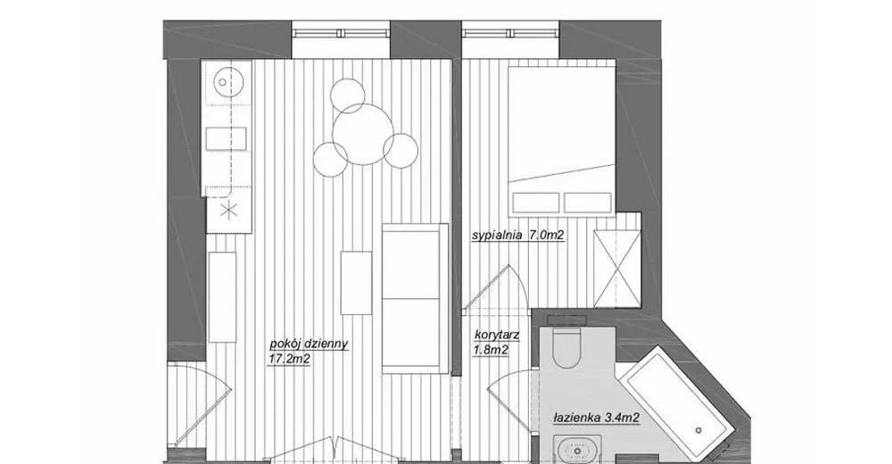Mieszkanie Warszawa ul. Aleje Jerozolimskie 99, 2 pokoje, 30 m2, 3500 zł - zdjęcie 10